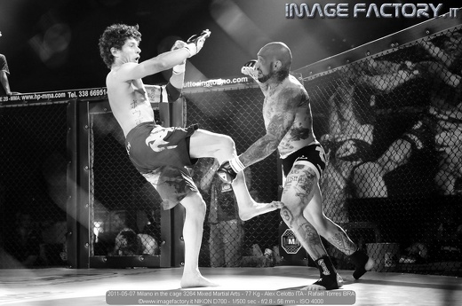 2011-05-07 Milano in the cage 3264 Mixed Martial Arts - 77 Kg - Alex Celotto ITA - Rafael Torres BRA
